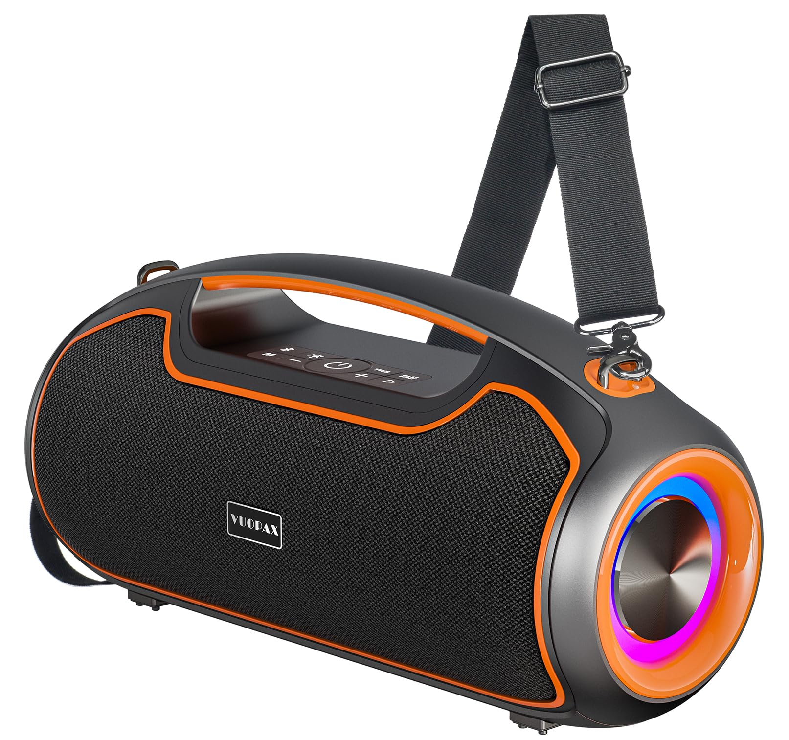 Portable Bluetooth Speakers Wireless, 200W PEAK Outdoor Speaker w/2.0 Bass