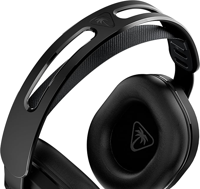 Turtle Beach Stealth 500 Wireless Amplified Gaming Headset for PS5, PS4, PC, & Mobile – 40-Hr Battery, Bluetooth, Memory Foam Cushions, Flip-to-Mute Mic, EQ Presets, Companion App – Black