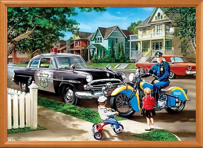MasterPieces 1000 Piece Jigsaw Puzzle for Adults, Family, or Youth - Neighborhood Patrol - 19.25"x26.75"