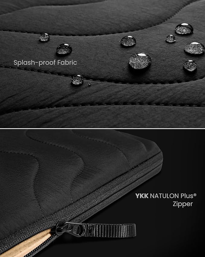 tomtoc 360 Protective Puffy Laptop Sleeve for 15-inch MacBook Air M5/A3448