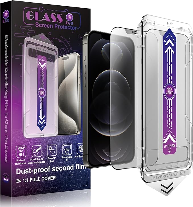 SHANG PIN JIA 2 Pack Matte Privacy Screen Protector for iPhone 11 Pro Max and iPhon XS MAX 6.5-Inch Auto Dust Removal, No Bubbles,Anti-Spy Tempered Glass Film, Easy Installation