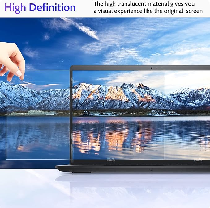 17.3 Inch Laptop Privacy Screen Compatible With Lenovo Hp Dell Acer Asus Thinkpad Envy, 16:9 Aspect Removable Anti Glare Blue Light Filter Protector, 17.3inch Computer Monitor Security Shield