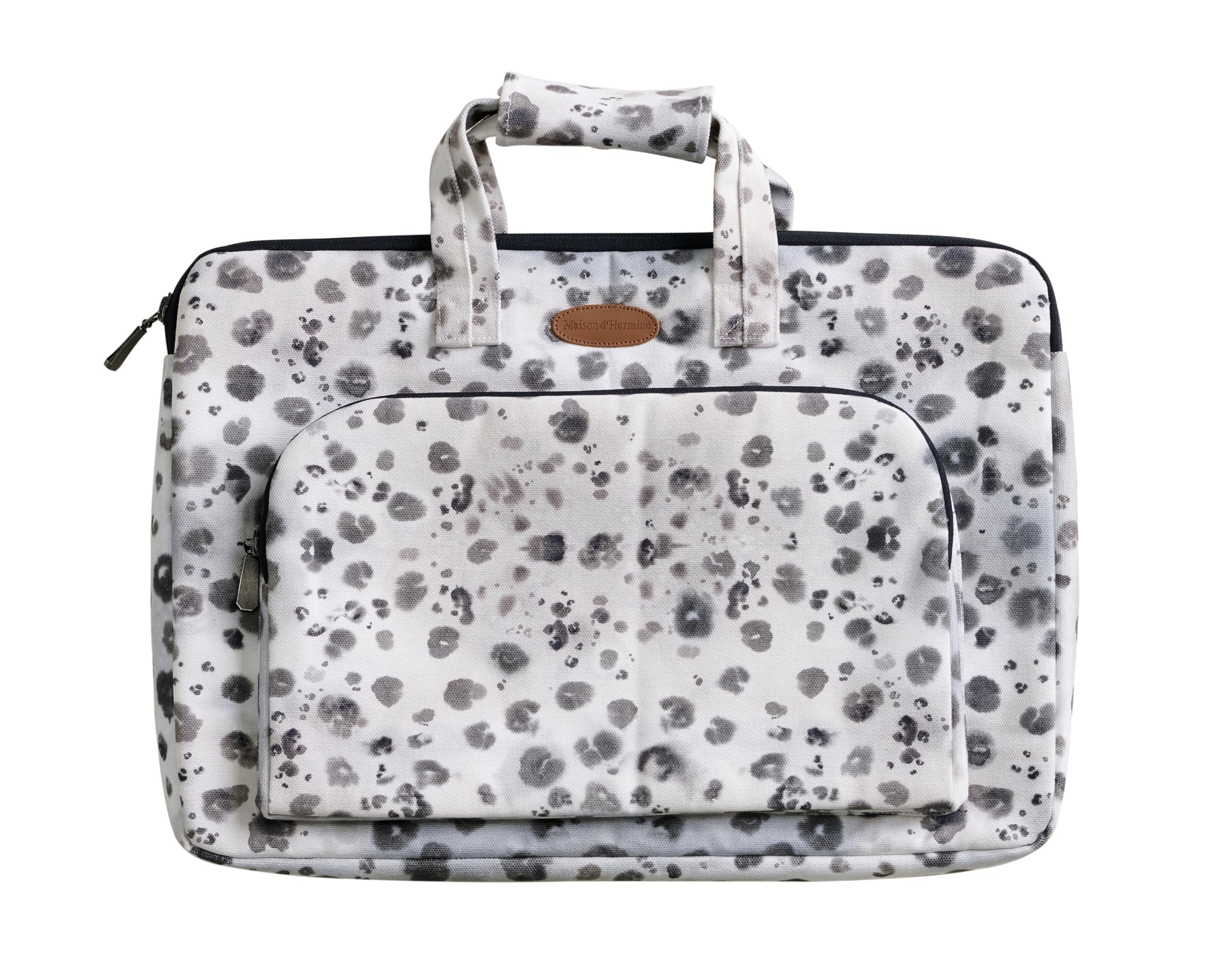 Maison d' Hermine Laptop Bag with Front Pocket Upto 15.5 inch Laptop Tablet