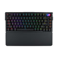 ASUS ROG Azoth Extreme Wireless Mechanical Gaming Keyboard – 75% TKL, ROG NX Snow Linear Switches, PBT Keycaps, Aluminum Chassis, Carbon Fiber, Gasket Mount, Color OLED Screen, PC/Mac Support - Black