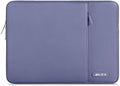 MOSISO Laptop Case 13 inch, 13 inch Laptop Sleeve Compatible with MacBook Air M4 M3 M2 M1 2025-2018 / Pro M2 M1 2025-2016, Polyester Vertical Computer Sleeve Bag with Pocket, Lavender Gray