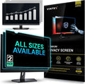 VINTEZ [2 Pack] 23.6 Inch 16:9 Privacy Screen for Computer Monitor and Laptop - Anti Glare Protector Film Blue Light Filter Eye Protection - Computer Screen Privacy Shield