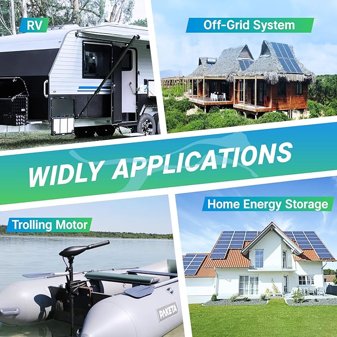 Redodo 12V 100Ah LiFePO4 Battery Group24, 25% Smaller Size, 1280Wh Energy with 100A BMS, 15000+ Cycles, Lightweight Lithium Deep Cycle Battery for RV, Camping, Trolling Motor, Home Storage 2 Pack