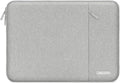 MOSISO Laptop Case 13 inch, 13 inch Laptop Sleeve Compatible with MacBook Air M4 M3 M2 M1 2025-2018 / Pro M2 M1 2025-2016, Polyester Vertical Computer Sleeve Bag with Pocket, Gray
