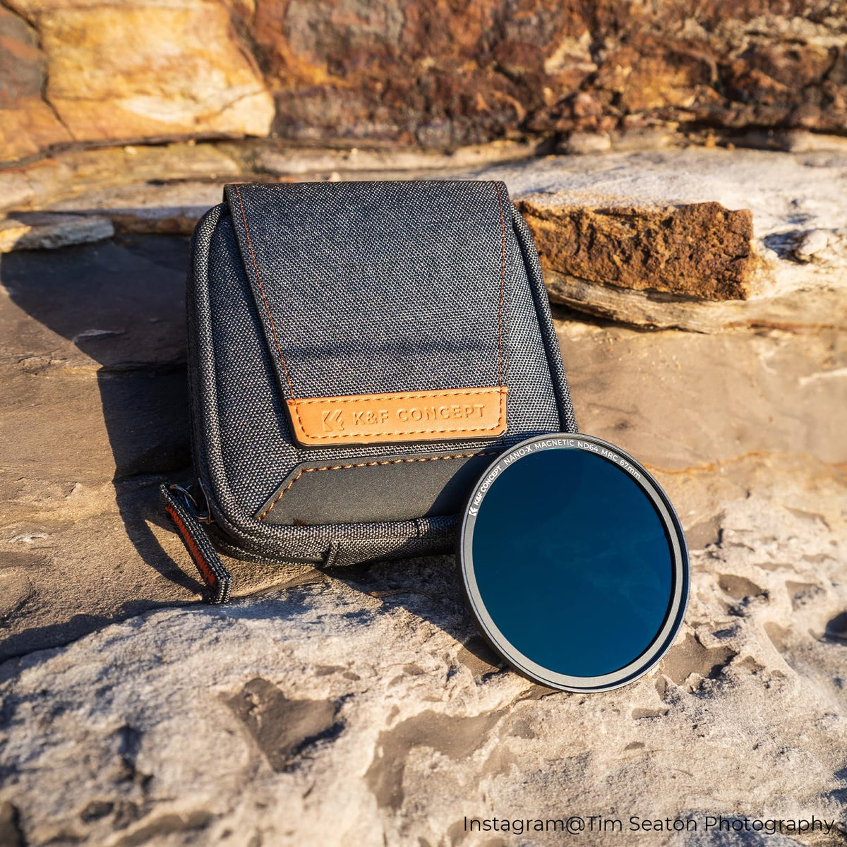 K&F CONCEPT 4 in 1 Basic Model Lens Filter Pouch Up to 95mm