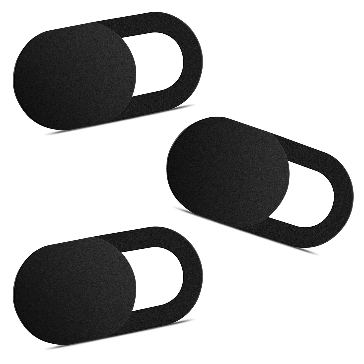 Yilador Webcam Cover (6 Pack) 0.03 inch Ultra Thin Laptop Camera Cover Slide for Computer MacBook Pro/Air iMac iPhone Cell Phone PC Tablet Notebook Surface Pro Echo Show Camera Blocker Slider - Black