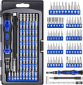 XOOL 62 in 1 Precision Screwdriver Kit, Electronics Repair Tool Kit, Magnetic Driver Kit with Flexible Shaft, Extension Rod for Mobile Phone, Smartphone, Game Console, PC, Tablet