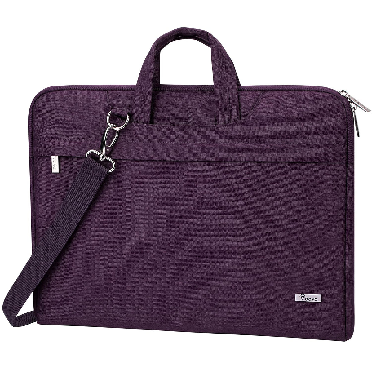 Voova 15.6-15 Inch Laptop Sleeve with Handle, MacBook Sleeve, Purple