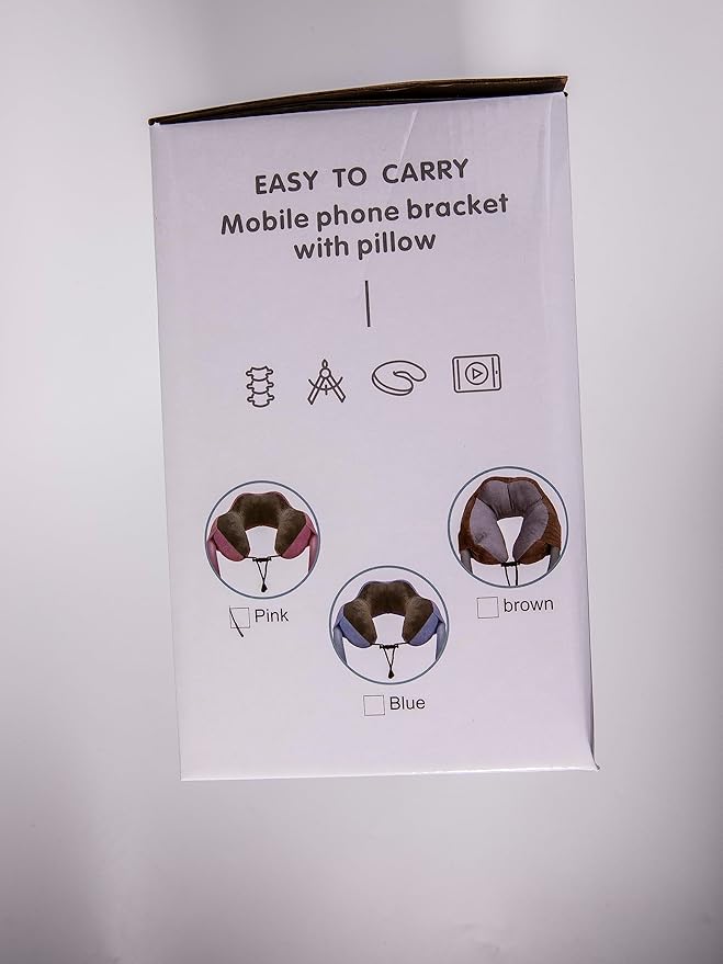 MoKo Neck Phone Holder, 360 Rotatable Gooseneck Pillow Stand, Fits 4"-11" Devices, iPhone 16/15/14/13, Galaxy S21/S9, iPad 11/12.9