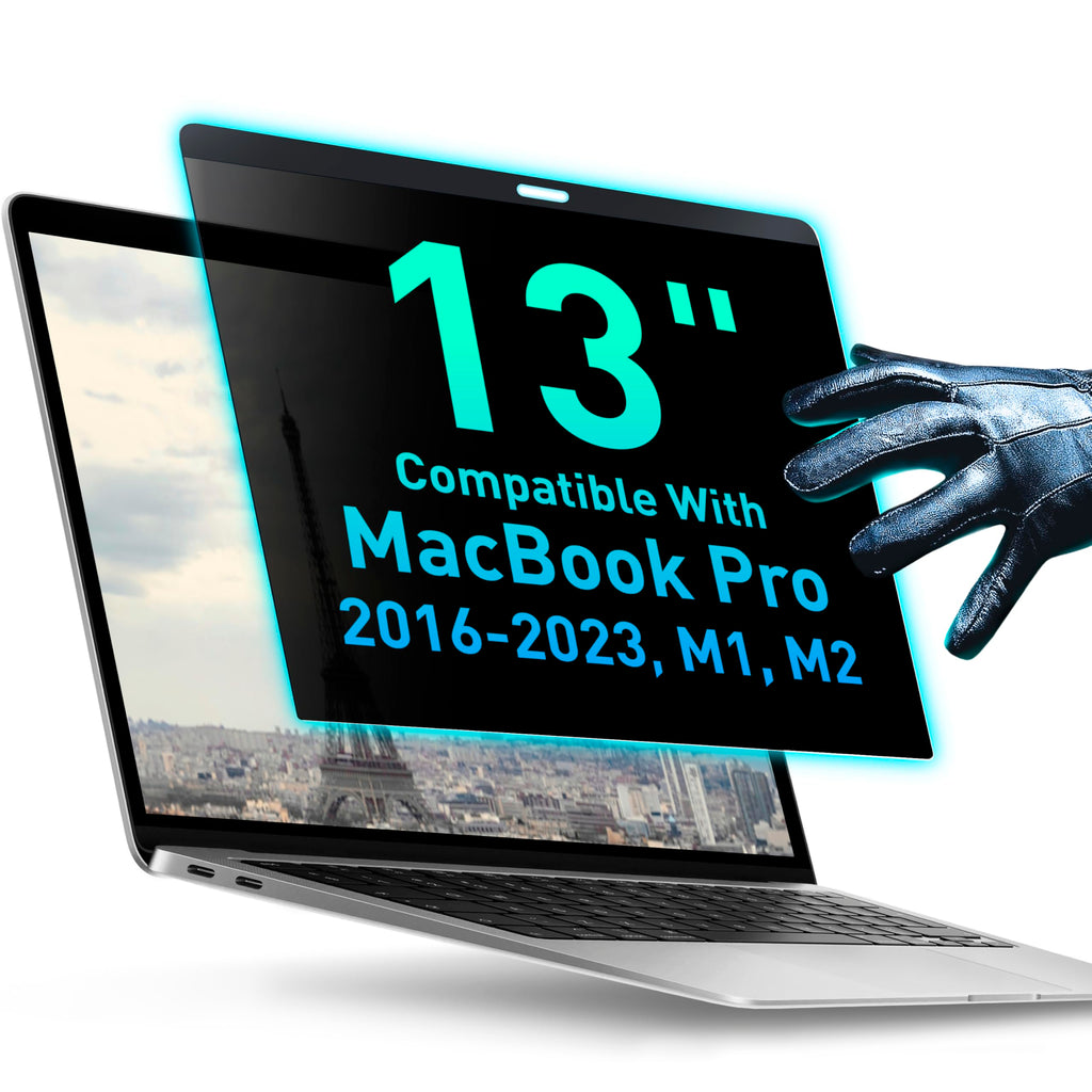 Magnetic Privacy Screen Compatible with MacBook Pro 14" 2021, 2022, 2023, 2024, 2025, M1, M2, M3, M4, M5 Anti-Blue Light Laptop Screen Protector Filter Blue Light Blocking Filter