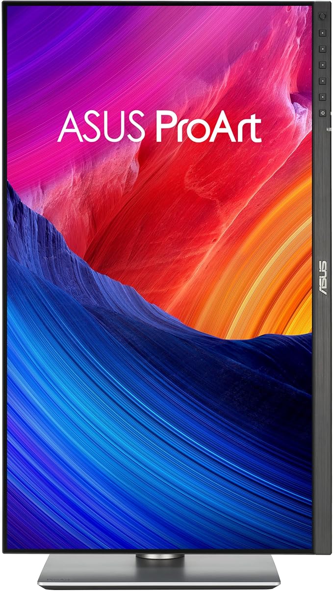 ASUS ProArt Display 27” 1440P Professional Monitor (PA278CFRV) - IPS, QHD (2560 x 1440), Pre-Calibrated, 95% DCI-P3, Daisy-chain, 100Hz, LuxPixel AGLR, Calman Verified, USB-C 96W, HDR400, 3yr warranty