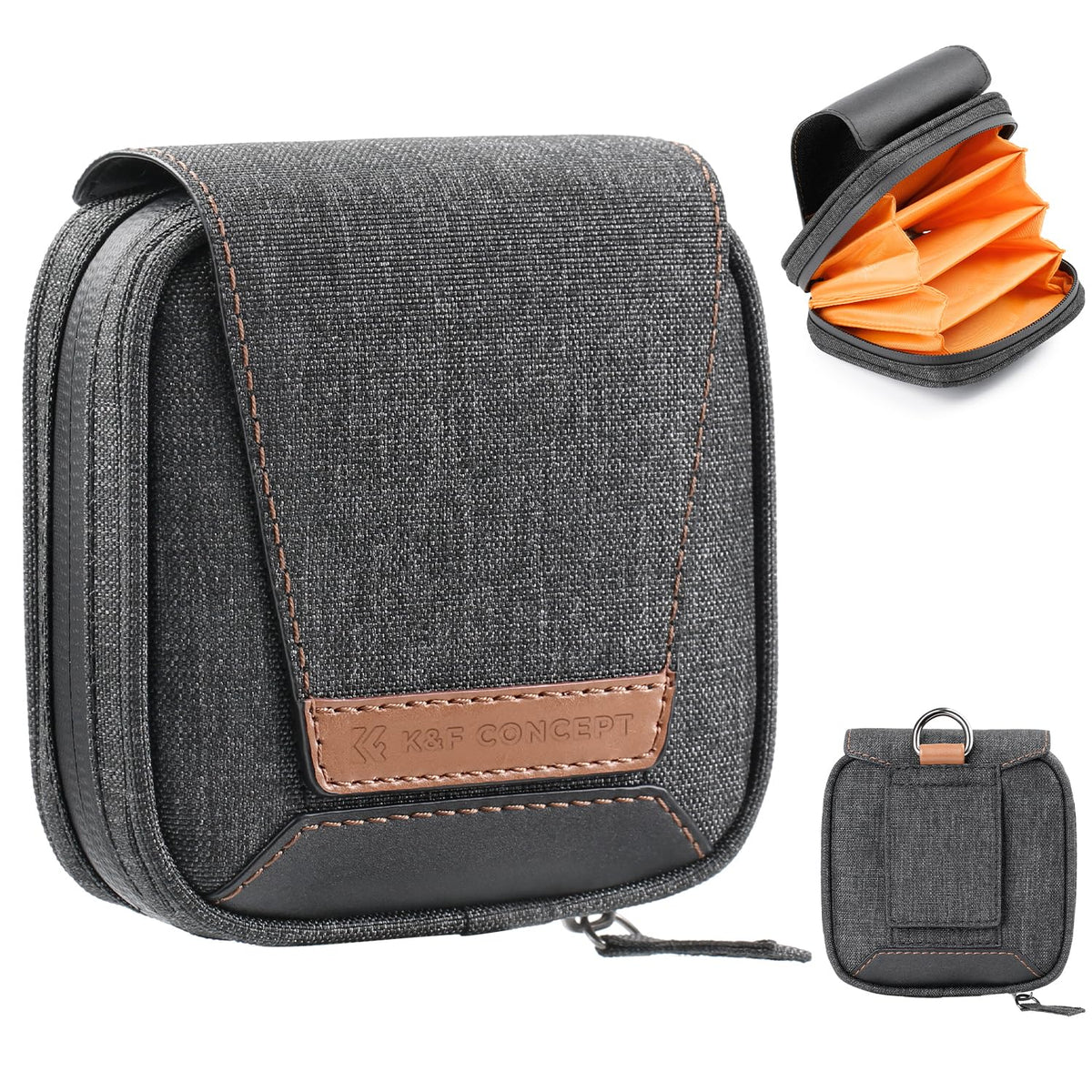 K&F CONCEPT 4 in 1 Basic Model Lens Filter Pouch Up to 95mm
