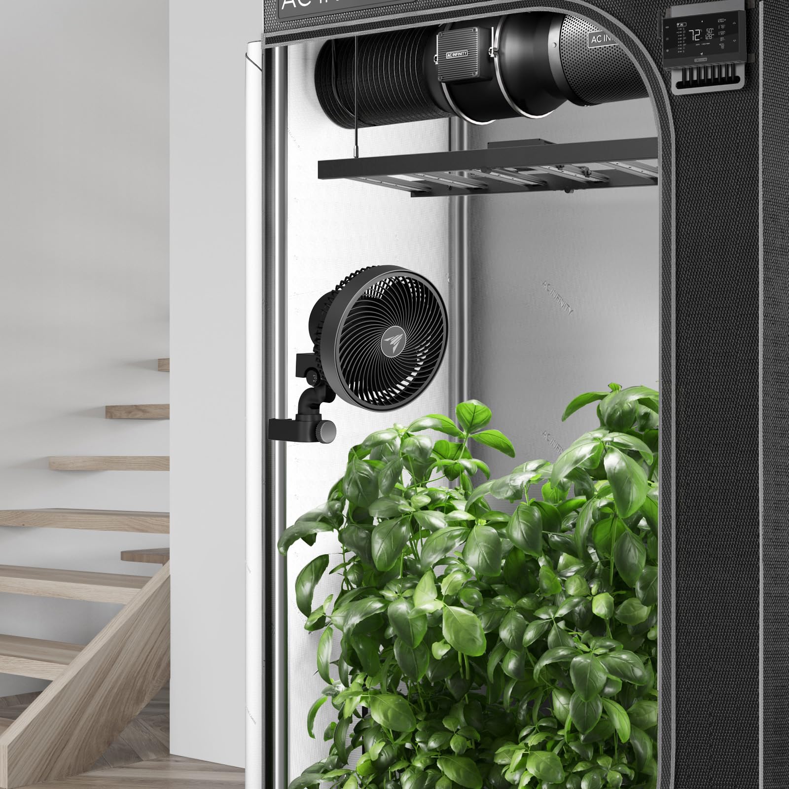 AC Infinity CLOUDRAY S6 Grow Tent Clip Fan 6”