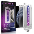SHANG PIN JIA 2 Pack Matte Screen Protector for iPhone 11 Pro Max and iPhon XS MAX 6.5-Inch Auto Dust Removal, No Bubbles, Tempered Glass Film, Easy Installation