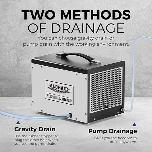 ALORAIR 70 PPD Dehumidifier with Pump for Crawl Space and Basement