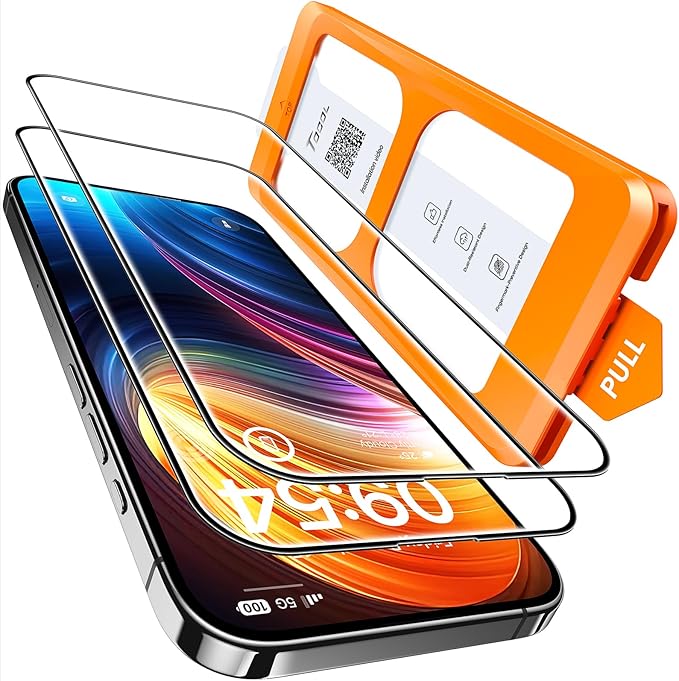 TOCOL for iPhone 16 Pro Privacy Screen Protector