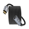 USB C Extension Cable 20FT, 20Gbps/100W USB3.2 Type C Extender Cord, 4K@60Hz Video Output Nylon Braided USB C Male to Female Extension Charging Cable Compatibility with Thunderbolt 4/3