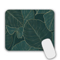 Mouse Pad, Gaming Mouse Pad, Non-Slip Rubber Base Mouse Mat with Designs for Laptop, Computer & Office, 9.5 x 7.9 x 0.12 inches (Leaf)