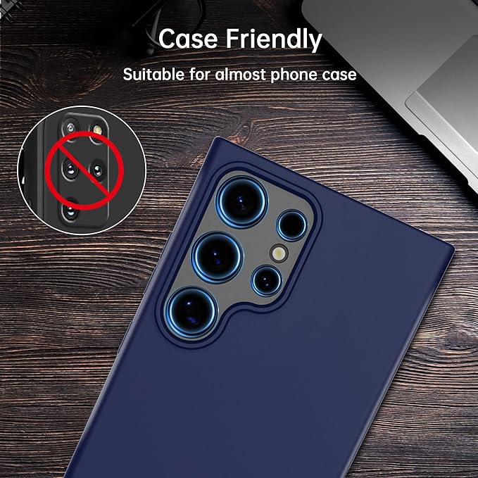 For Samsung Galaxy S23 Ultra Camera Lens Protector, Individual Lens Protector, Ultra HD 9H Tempered Glass Screen Protective Cover, Anti-scratch, Military Grade Drop Protection 2 Set. (Clear, S23 Ultra)