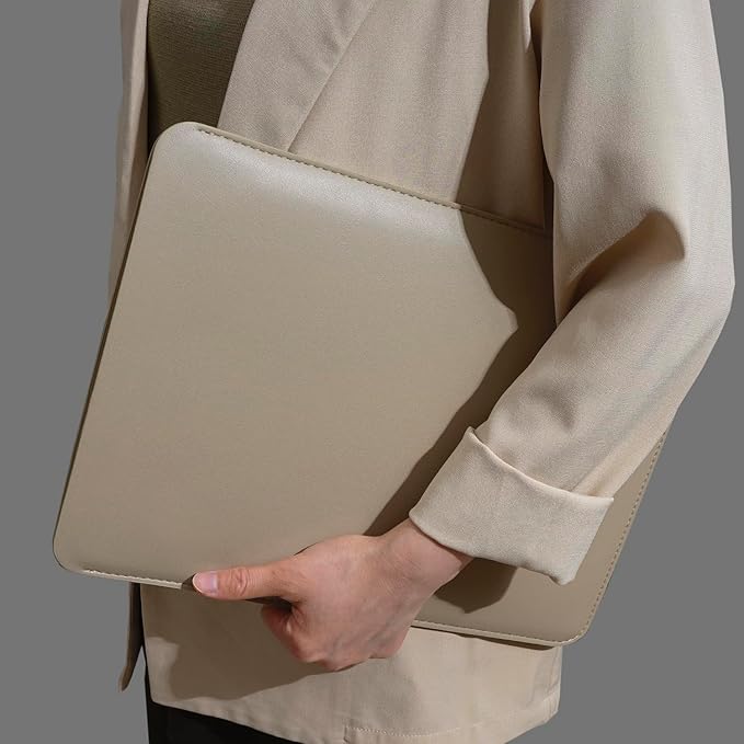Laptop Sleeve 14 Inch Compatible with New 14 inch MacBook Pro A2992/2918 M3 A2442, A2779, Surface Laptop 13.5 5th Gen Color Khaki