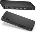 MOKiN Thunderbolt 4 Dock - 16 Ports, Laptop Docking Station Dual Monitor for MacBook, Docking Station 3 Monitors for Windows with 150W DC Power,TB4 Cable,2.5 Gigabit Ethernet（Thunderbolt™ Certified）