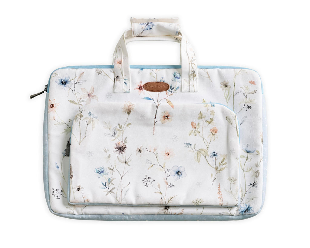 Maison d' Hermine Laptop Bag with Front Pocket Upto 15.5 inch Laptop Tablet