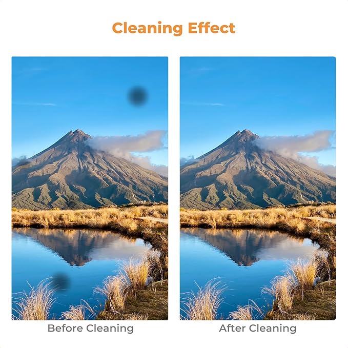 K&F Concept 16mm APS-C Sensor Cleaning Kit, Mirrorless Digital Camera Lens Cleaner Kit - 20ml Sensor Cleaner & 10 X Double-Tipped Sensor Cleaning Swabs for APS-C Type CMOS & CCD Sensors
