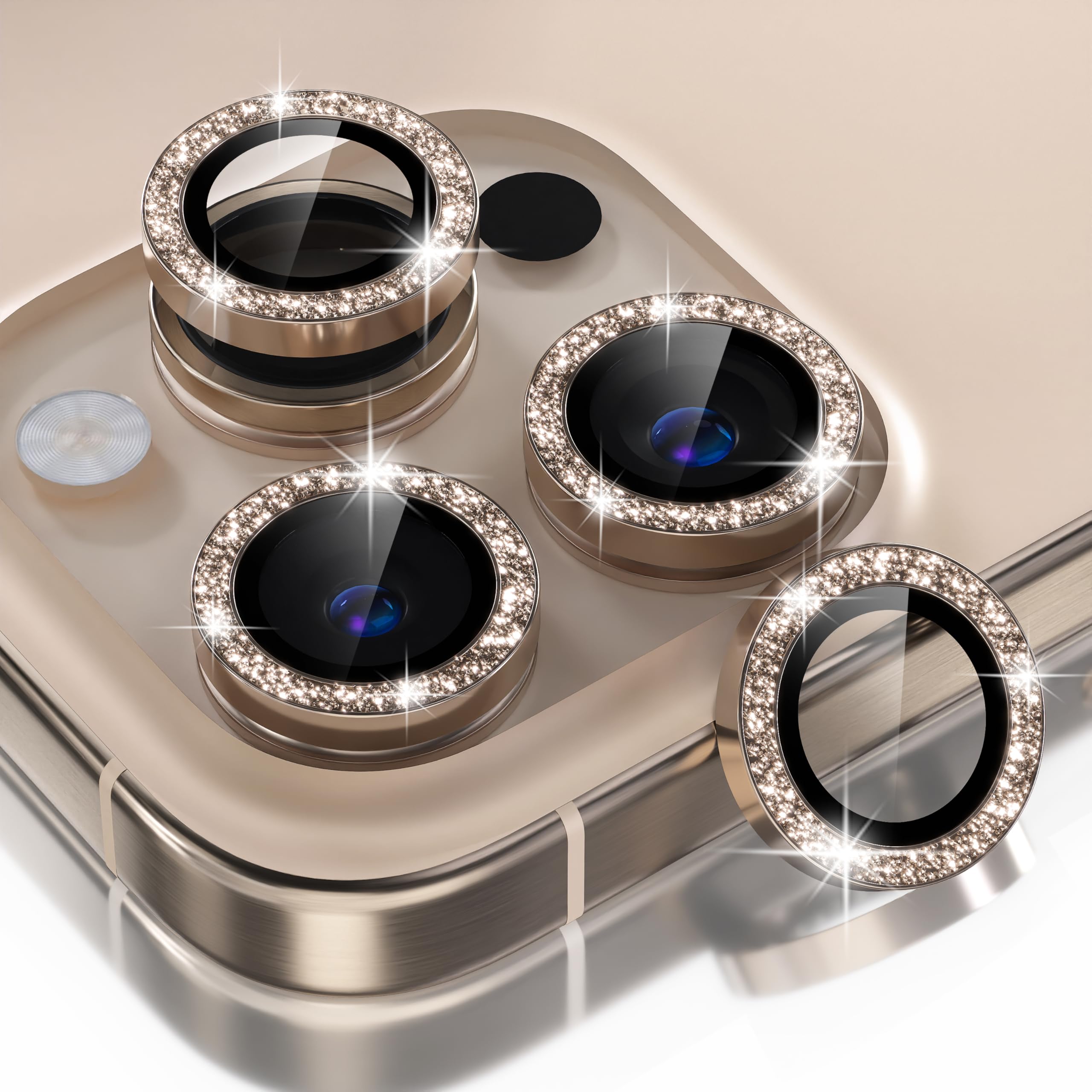 Choiche for iPhone 16 Pro/iPhone 16 Pro Max Camera Lens Protector