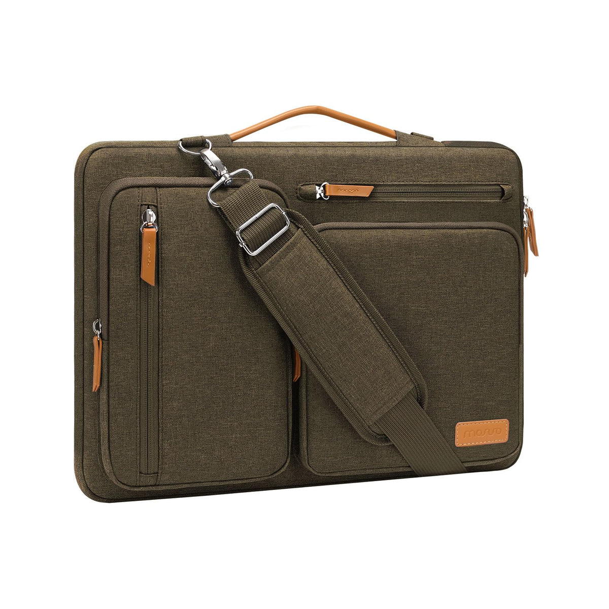 MOSISO 360 Protective Laptop Shoulder Bag 15.6 inch,15-16 inch Laptop Bag