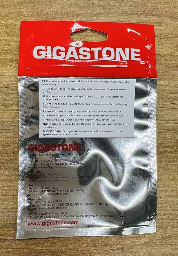 GIGASTONE 512GB Micro SD Card, for Surveillance, Security Camera, Action Camera, Drone, 100MB/s, A1 V30 4K Video Recording MicroSDXC Memory Card UHS-I Class 10