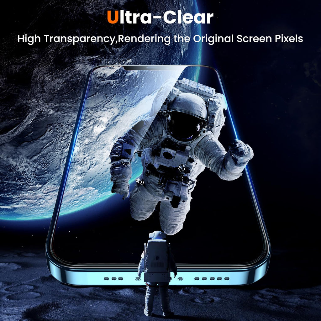 UniqueMe for iPhone 12 Pro Max Screen Protector - 2 Packs