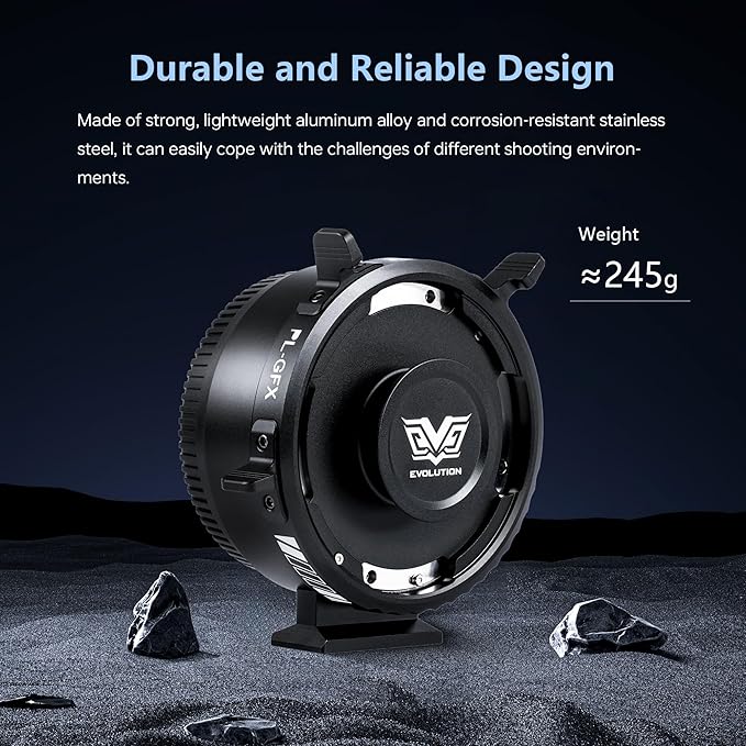VILTROX PL-GFX Lens Adapter, Lens Converter Ring Camera Lens Mount Adapter Ring Compatible with PL Lens to Fuji G Mount GFX Cameras Fuji GFX100S,GFX100,GFX50R,GFX50S,GFX50S II/PL-GFX Pro