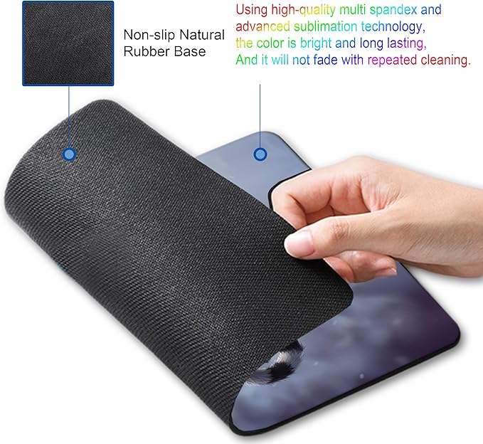 Cute Animal Monkey Mouse pad Computer Mouse Pads with Design Personalized Mousepad for Laptop Computer Office Decoration Accessories Gift