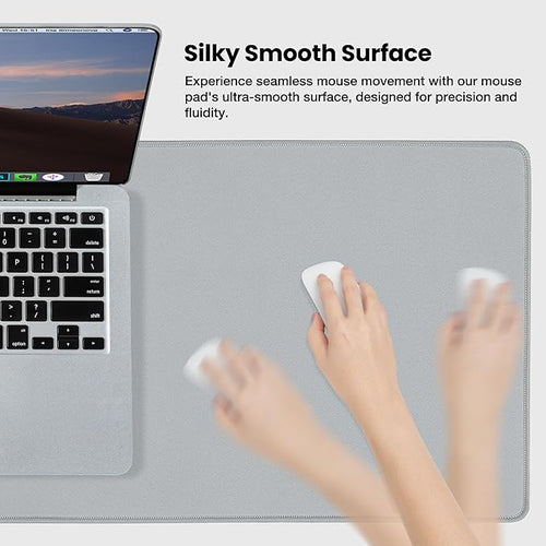 ALOANES Non-Slip Extended Mouse Pad Office&Home Desk Mat Stitched Edge