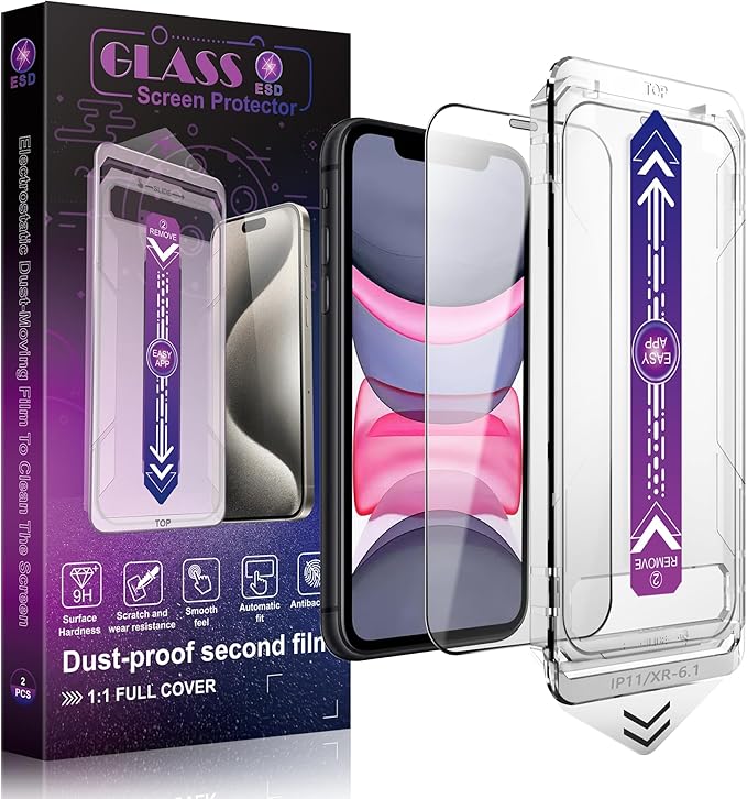 SHANG PIN JIA 2 Pack Matte Privacy Screen Protector for iPhone 11 Pro Max and iPhon XS MAX 6.5-Inch Auto Dust Removal, No Bubbles,Anti-Spy Tempered Glass Film, Easy Installation