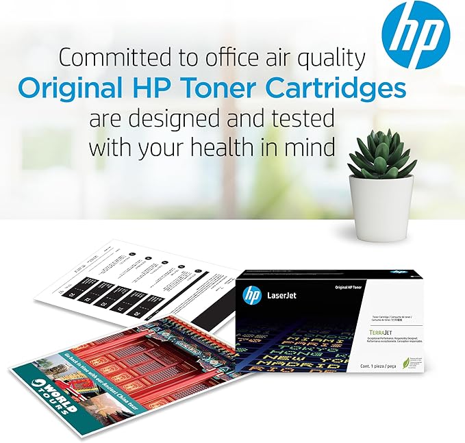HP 410A Yellow Toner Cartridge | Works with HP Color LaserJet Pro M452 Series, HP Color LaserJet Pro MFP M377, M477 Series | CF412A