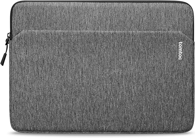 tomtoc Slim Laptop Sleeve for 14-inch MacBook Pro M4/M3/M2/M1 Pro/Max 2024-2021, Water-Resistant Protective Case for 13.8 Inch Surface Laptop AI PC, Accessory Bag