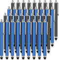 Outus 36 Pcs Stylus Pen for Universal Capacitive Touch Screens Devices, Stylus Pen Compatible with Tablet for Classroom Travel Olders Friendly(Dark Blue,Black)