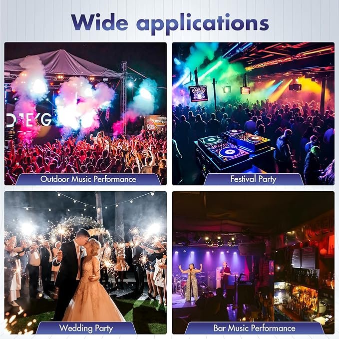 Qoope DJ Light Stand T-Bar,Heavy-Duty DJ Stand Tripod Adjustable DJ Lighting Stand Portable Stage Light Stand for DJ Lights Bar Party Light