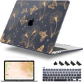 for MacBook Pro 16 inch Case 2019 2020 Release Model A2141, Plastic Hard Shell Cover with Keyboard Cover for MacBook Pro 16 inch with Touch Bar & Touch ID - Butterflies