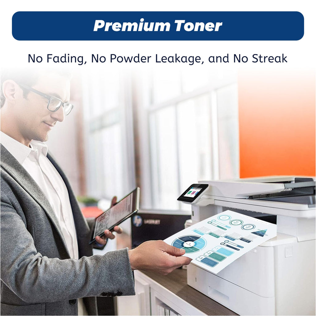 201A Toner Cartridge for HP Color LaserJet Pro MFP M277dw M252dw M277c6