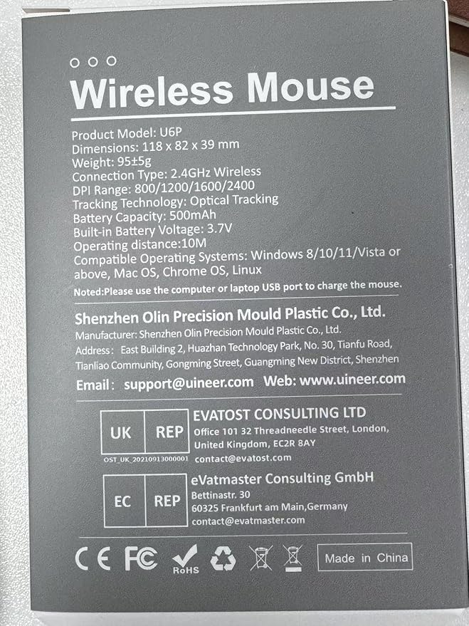Vertical Mouse Wireless,Bluetooth Mouse with BT5.0/4.0/2.4G, Rechargeable with Battery Indicator,Ergonomic Design for Comfort and Reduced Wrist Strain, Ideal for Home,Office Use,Black