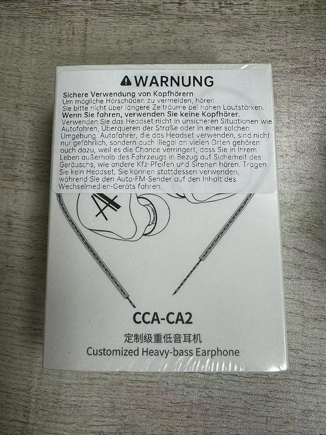 CCA C12 in Ear Monitor Headphones 5BA 1DD Hybrid HiFi IEM Earphones Noise Isolating Stereo Wired Earbuds for Musicians Audiophile Singers DJ