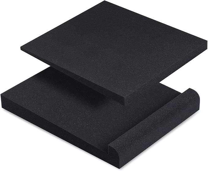 Sound Addicted - Studio Monitor Isolation Pads suitable for 6.5, 7 and 8 Inches Large Speakers | Reduce Vibrations and Fits most Stands - Pair | SMPad 8