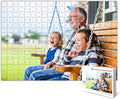 Custom Puzzle from Photos - Personalized 1000/500/300/200/120 Piece Jigsaw Puzzle for Adults & Kids, Unique Wooden Gift for Christmas, Wedding, Anniversary, Birthday