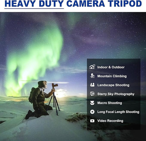 80/85 inches Heavy Duty Tripod for Camera Phone, 85" Camera Tripod Monopod